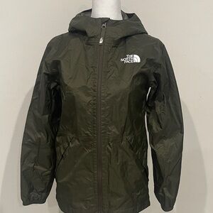 The North Face Kids Raincoat - Olive Green